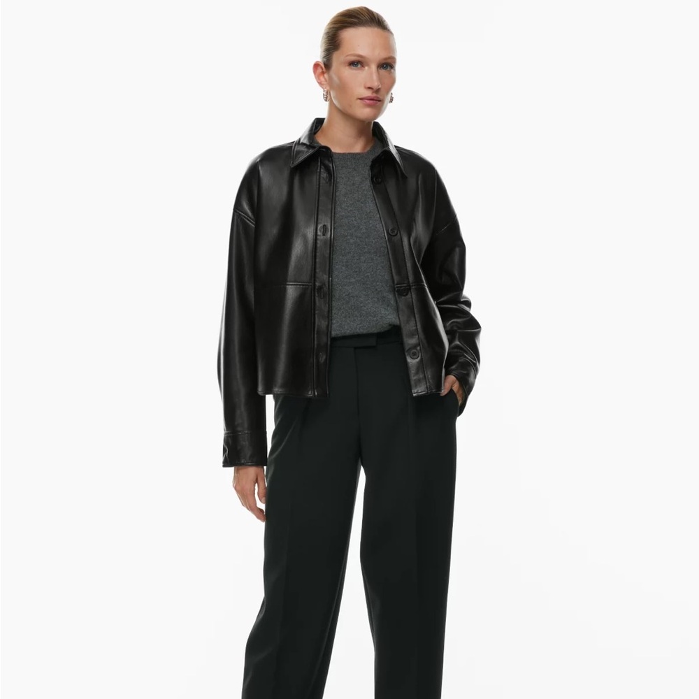Aritzia Babaton Pelli Hip Shirt Jacket